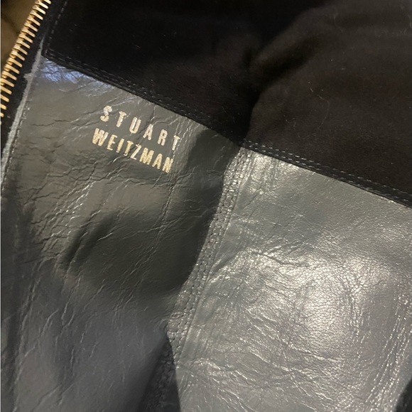 Stuart Weitzman Women’s Tall Black Suede Boots size 8.5 - Picture 10 of 11